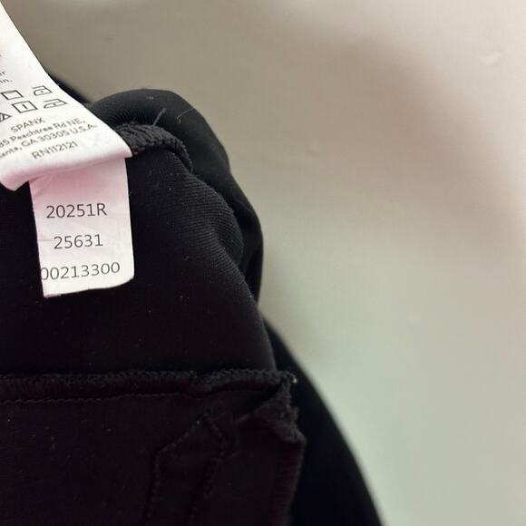 SPANX The Perfect Pant Black Skinny Back Seam Sz XL {3O11} - Picture 6 of 6